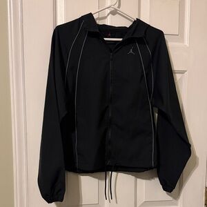 Jordan Black Hooded Jacket Size XS NEW